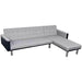 Fabric Upholstery Sectional Sofa Bed