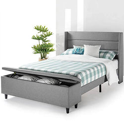 Modern Upholstered Platform Beds with Headboard