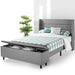 Modern Upholstered Platform Beds with Headboard