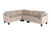 Light Beige Linen Cloth Modern Contemporary
