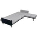 Fabric Upholstery Sectional Sofa Bed