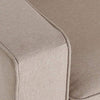 Light Beige Linen Cloth Modern Contemporary