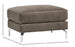 Emerly Modern Velvet Metal Leg Sofa