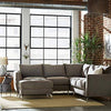 Emerly Modern Velvet Metal Leg Sofa