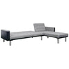 Fabric Upholstery Sectional Sofa Bed