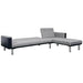 Fabric Upholstery Sectional Sofa Bed