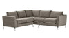 Emerly Modern Velvet Metal Leg Sofa