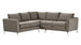 Emerly Modern Velvet Metal Leg Sofa
