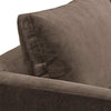 Emerly Modern Velvet Metal Leg Sofa