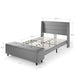 Modern Upholstered Platform Beds with Headboard
